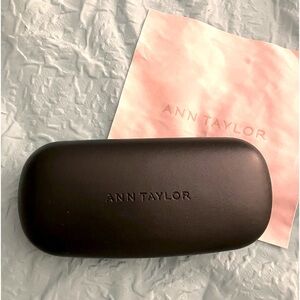 Black Ann Taylor eyeglass case